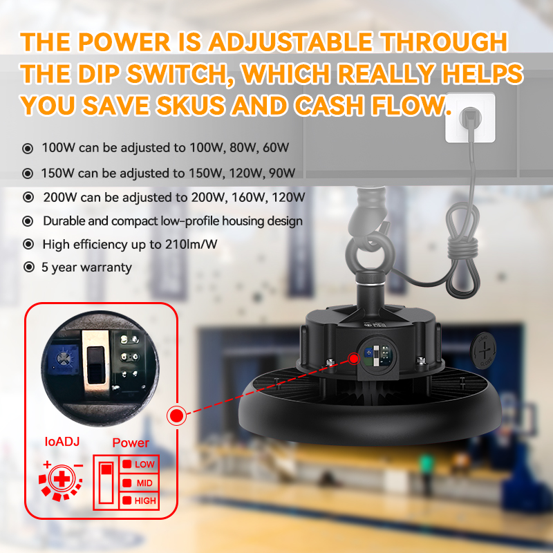 220lM/W LED UFO High Bay Light
