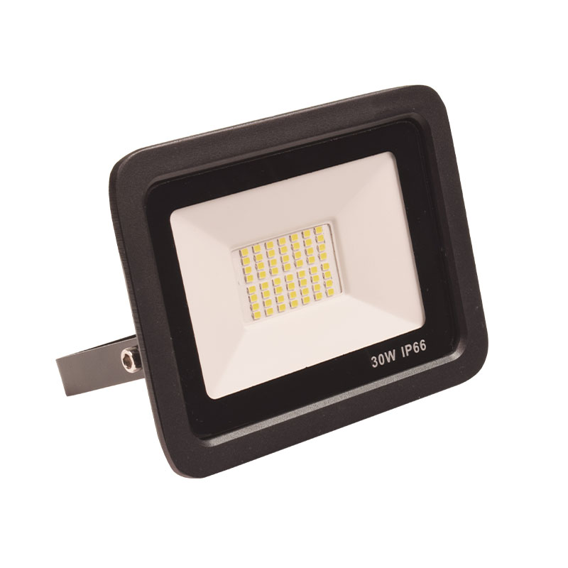 How do LED flood lamps achieve both high brightness and safety in explosion-proof environments?