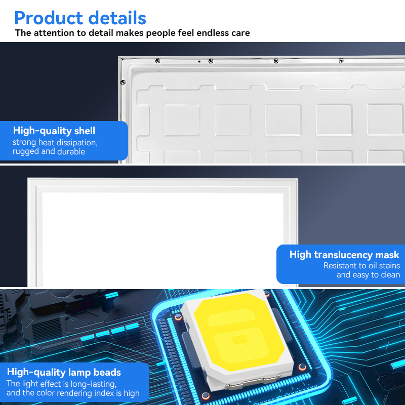 What kind of technology can be used in the anti-glare design of LED panel lights to effectively reduce visual discomfort?